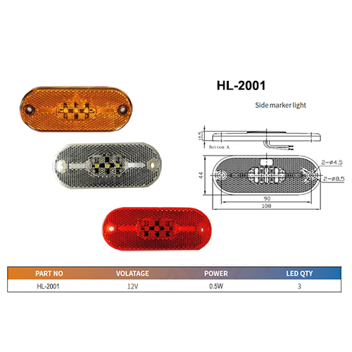 trailer side marker lamp